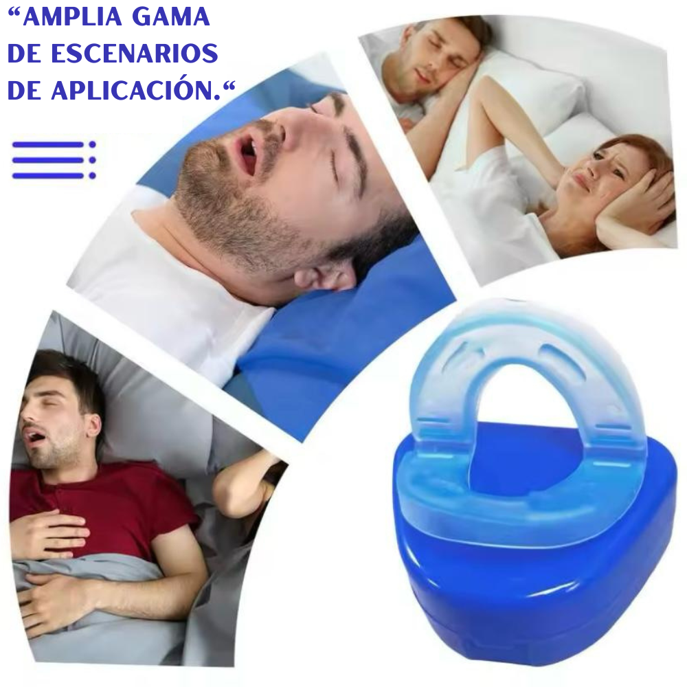 Dispositivo Bucal Antirronquidos y Antibruxismo RespiraFácil