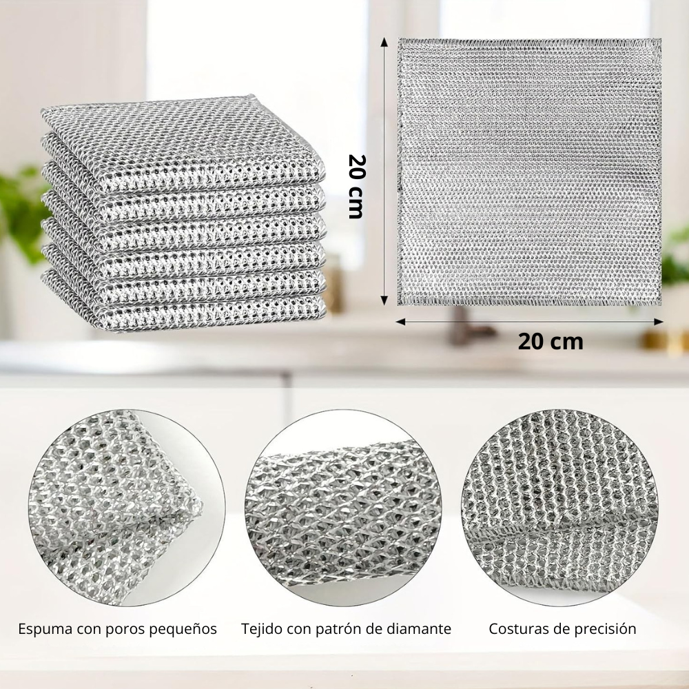 KIT X5 PAÑOS ANTIRAYONES