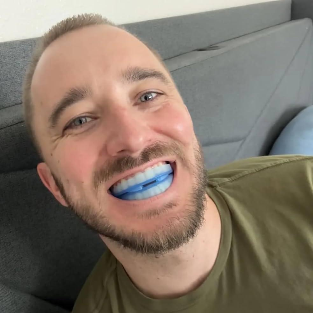 Dispositivo Bucal Antirronquidos y Antibruxismo RespiraFácil