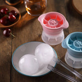 Molde de Hielo Esférico Redondo - Bola Para Bebidas, Whisky, Ginebra, Zumos