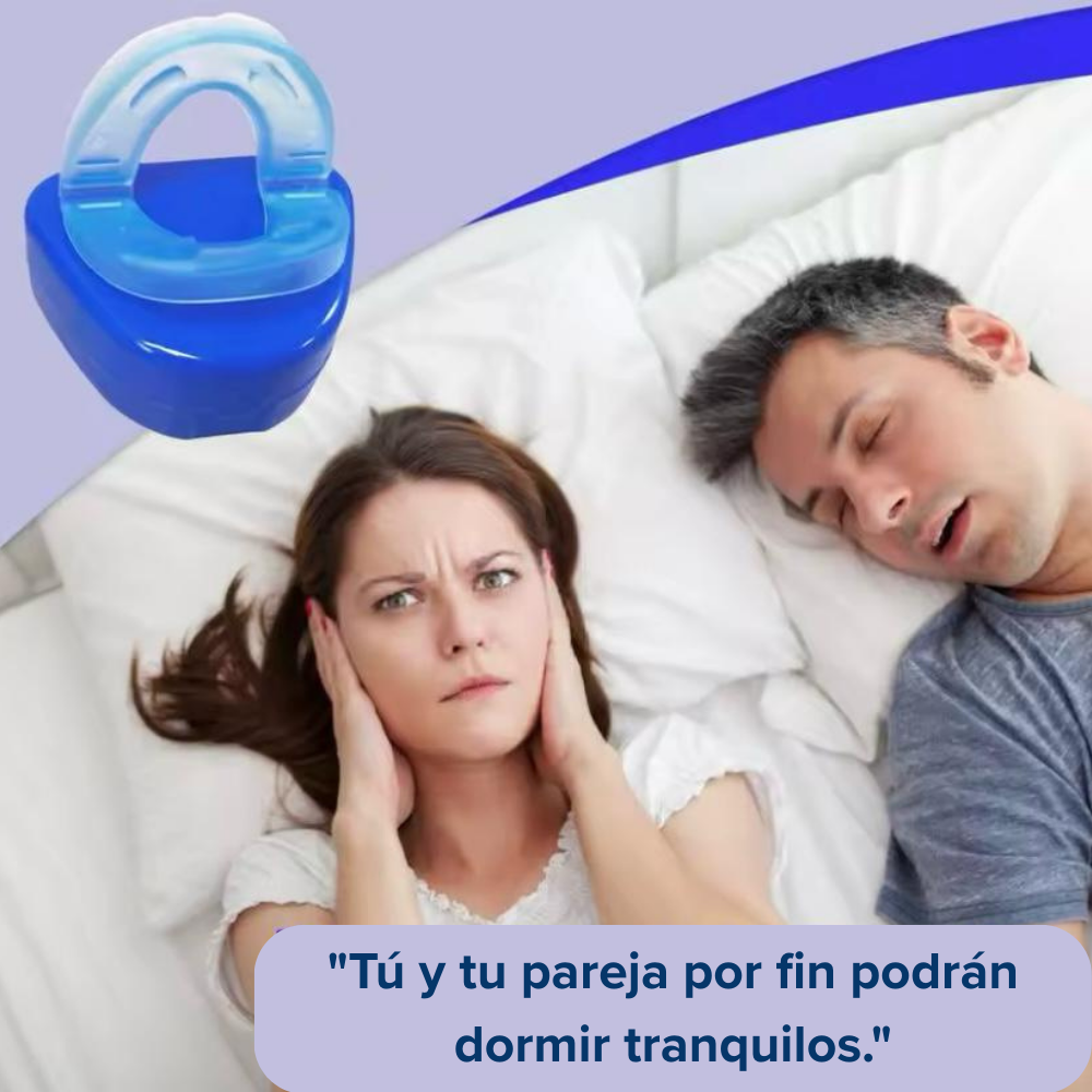 Dispositivo Bucal Antirronquidos y Antibruxismo RespiraFácil