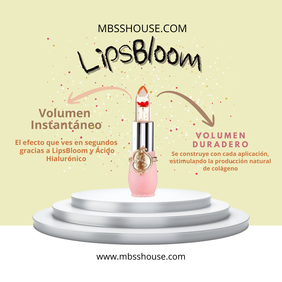 “¡ LipsBloom Labios hidratados y radiantes !”