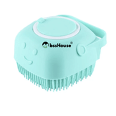 Dispensador de Champú y Cepillo Masajeador  para Mascotas