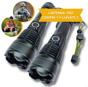 🌧️COMPRE 1 Y LLÉVATE 2,3  LINTERNA  PRO USB RECARGABLE 🔦