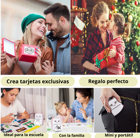 MINI IMPRESORA CON 5 ROLLOS