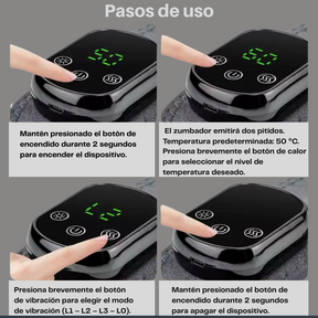Calor y Vibración Crea tu propio kit 2 de relajación con el Masajeador y otros productos